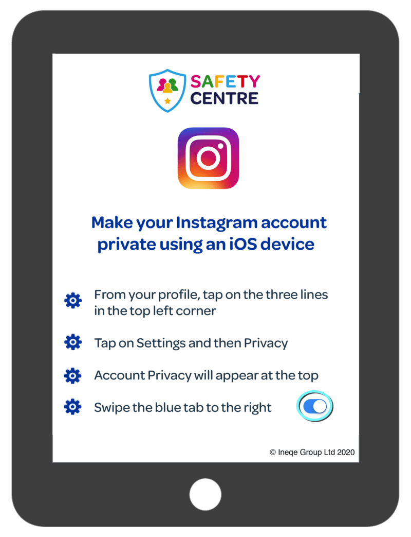 Android & iOS: Privacy Settings Instagram – Our Safety Centre