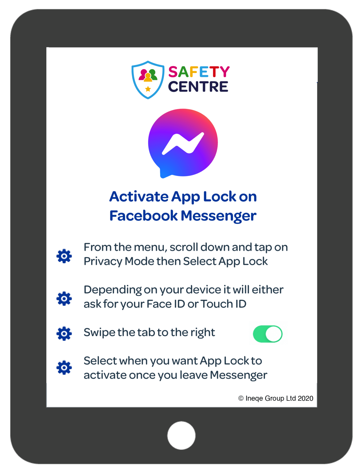 iOS: Messenger App Lock – Our Safety Centre