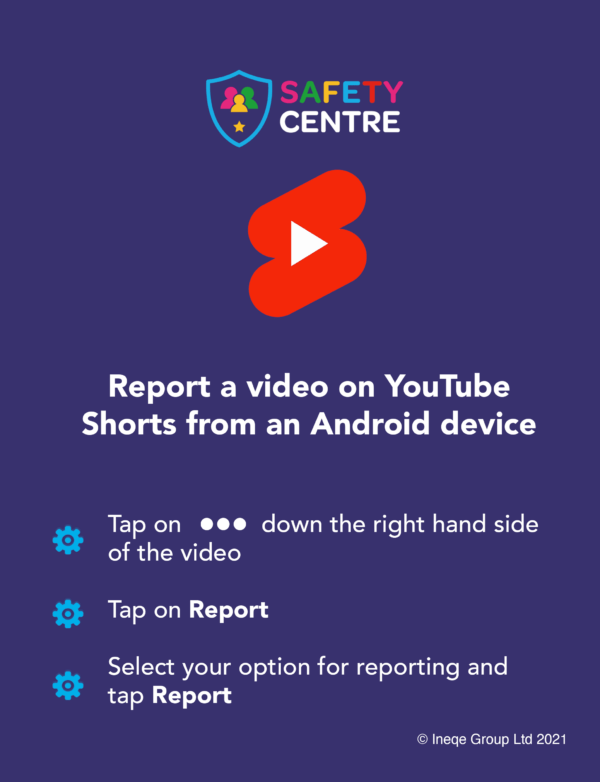 Android: Report YouTube Shorts – Our Safety Centre