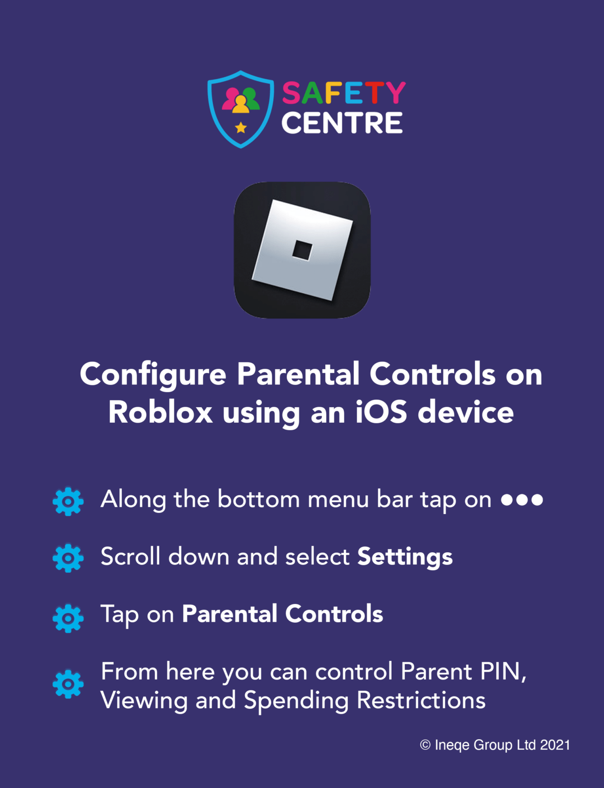 Safety Settings: Parental Controls On Roblox – Our Safety Centre