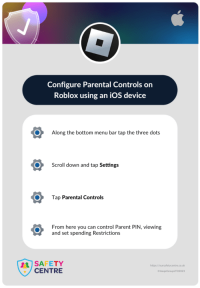 Roblox Safety Settings - The Online Safety Centre