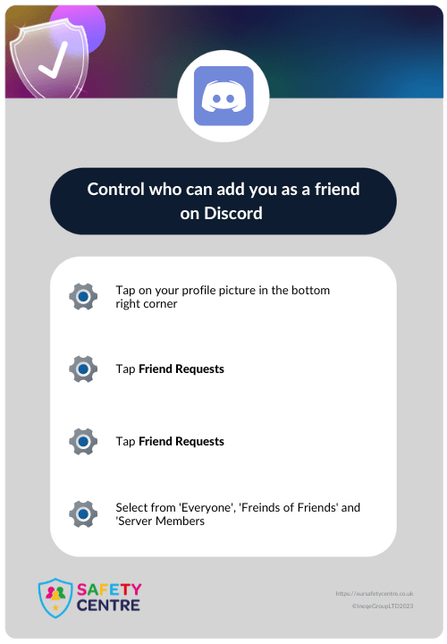 iOS Privacy Discord Our Safety Centre